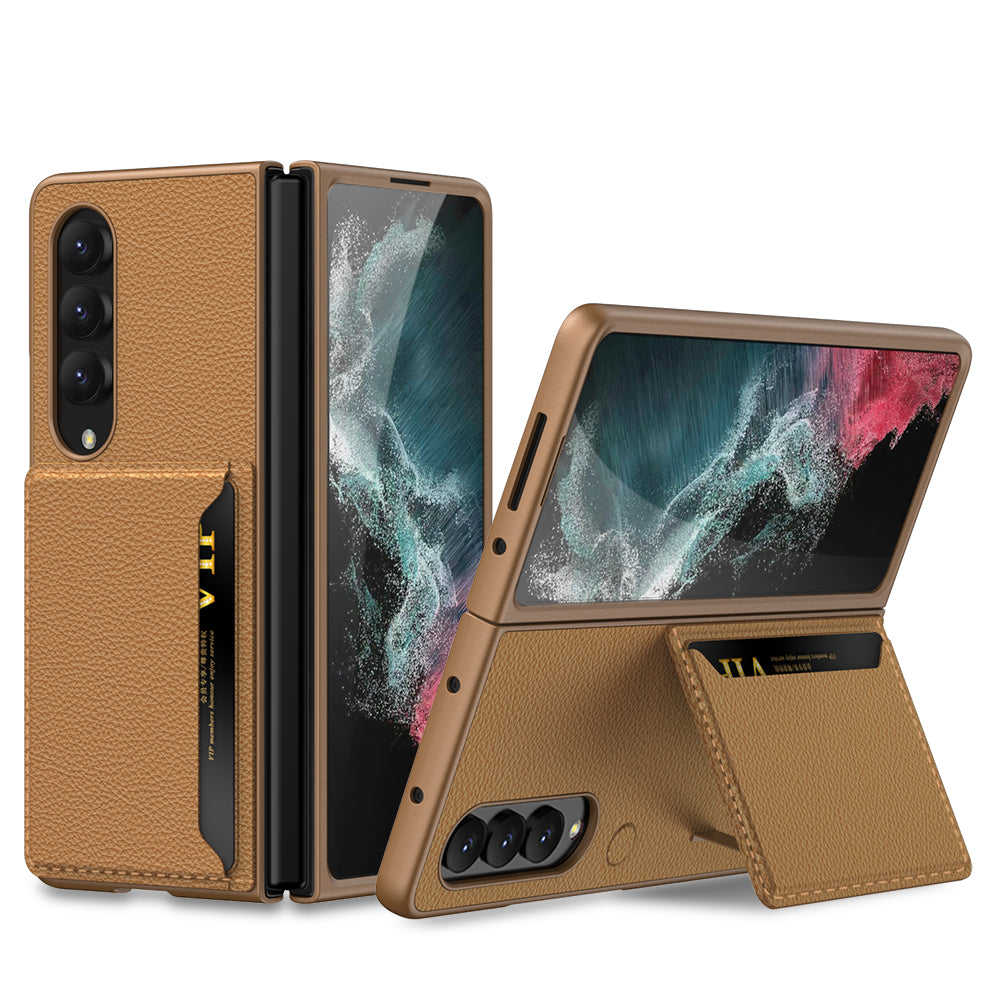 Samsung Z Fold4 5G Leather Cardholder Case - casetiphone