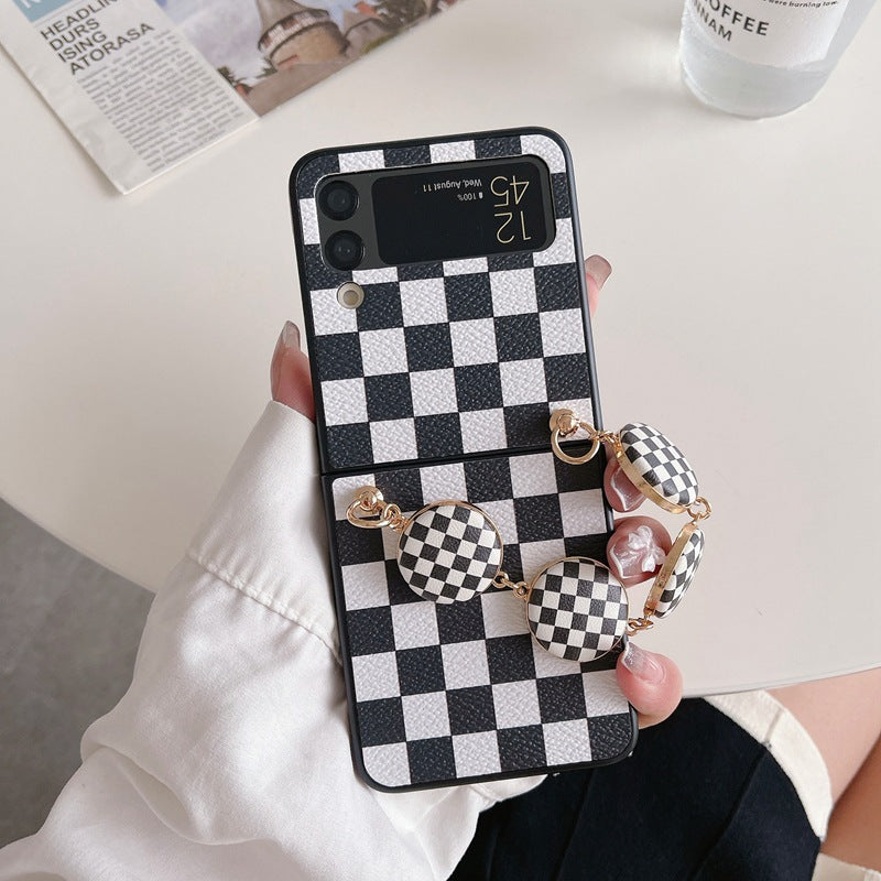 Luxury Bracelet Style Phone Case For Samsung Galaxy Z Flip3/4 - casetiphone