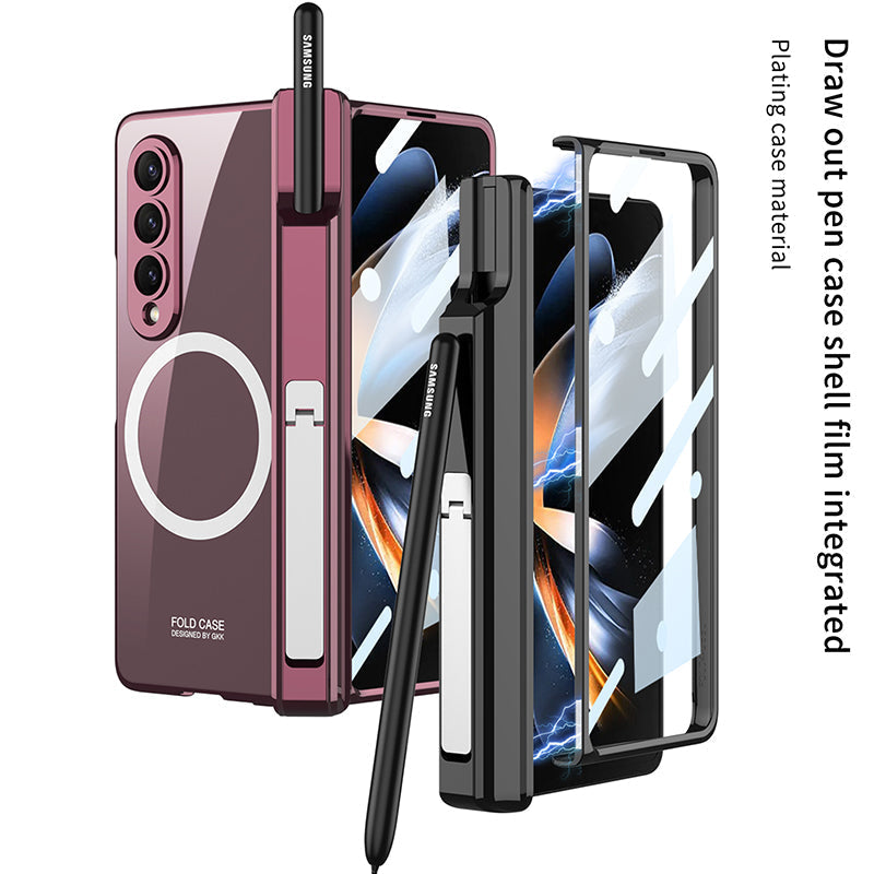 Samsung Wireless Magnetic Charging Case with Pen Slot Z FOLD 4 - casetiphone