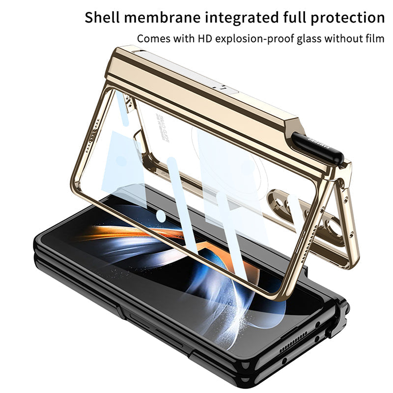 Samsung Wireless Magnetic Charging Case with Pen Slot Z FOLD 4 - casetiphone