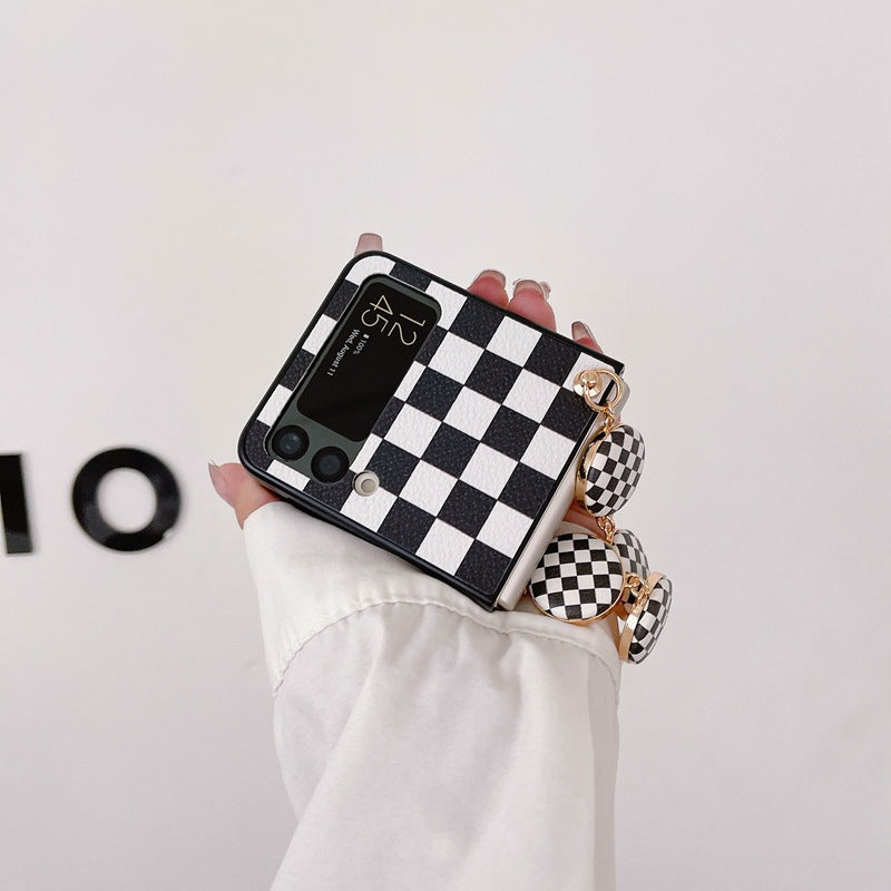 Luxury Bracelet Style Phone Case For Samsung Galaxy Z Flip3/4 - casetiphone