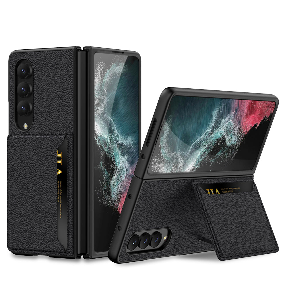 Samsung Z Fold4 5G Leather Cardholder Case - casetiphone