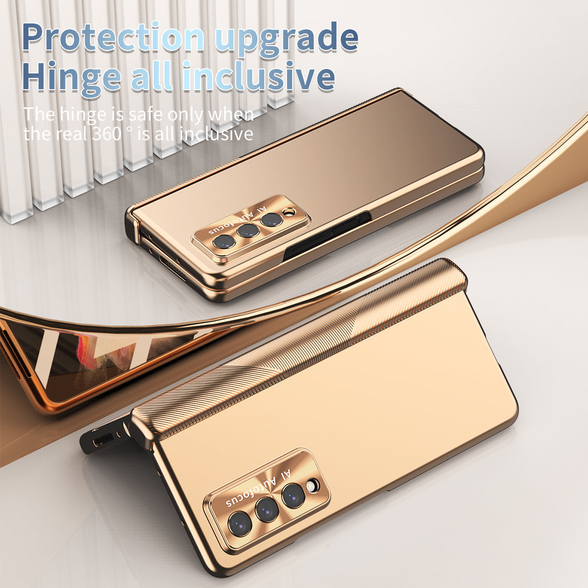 Anti-Falling Pen Holder Hard Case for Samsung Galaxy Z Fold4 5G Fold3 - casetiphone