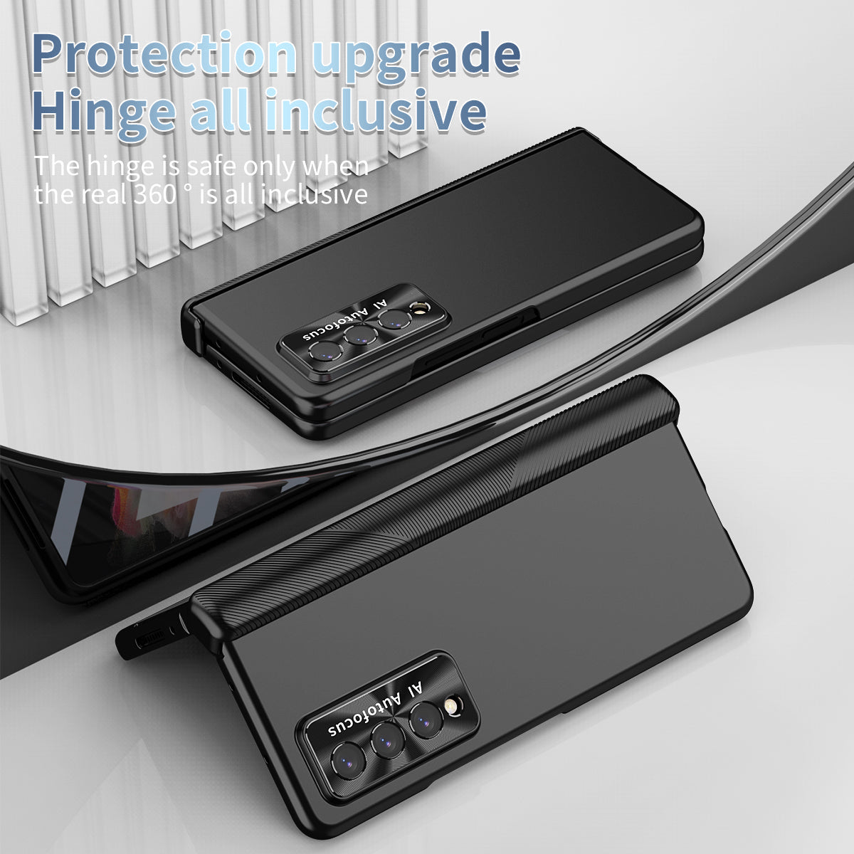 Anti-Falling Pen Holder Hard Case for Samsung Galaxy Z Fold4 5G Fold3 - casetiphone