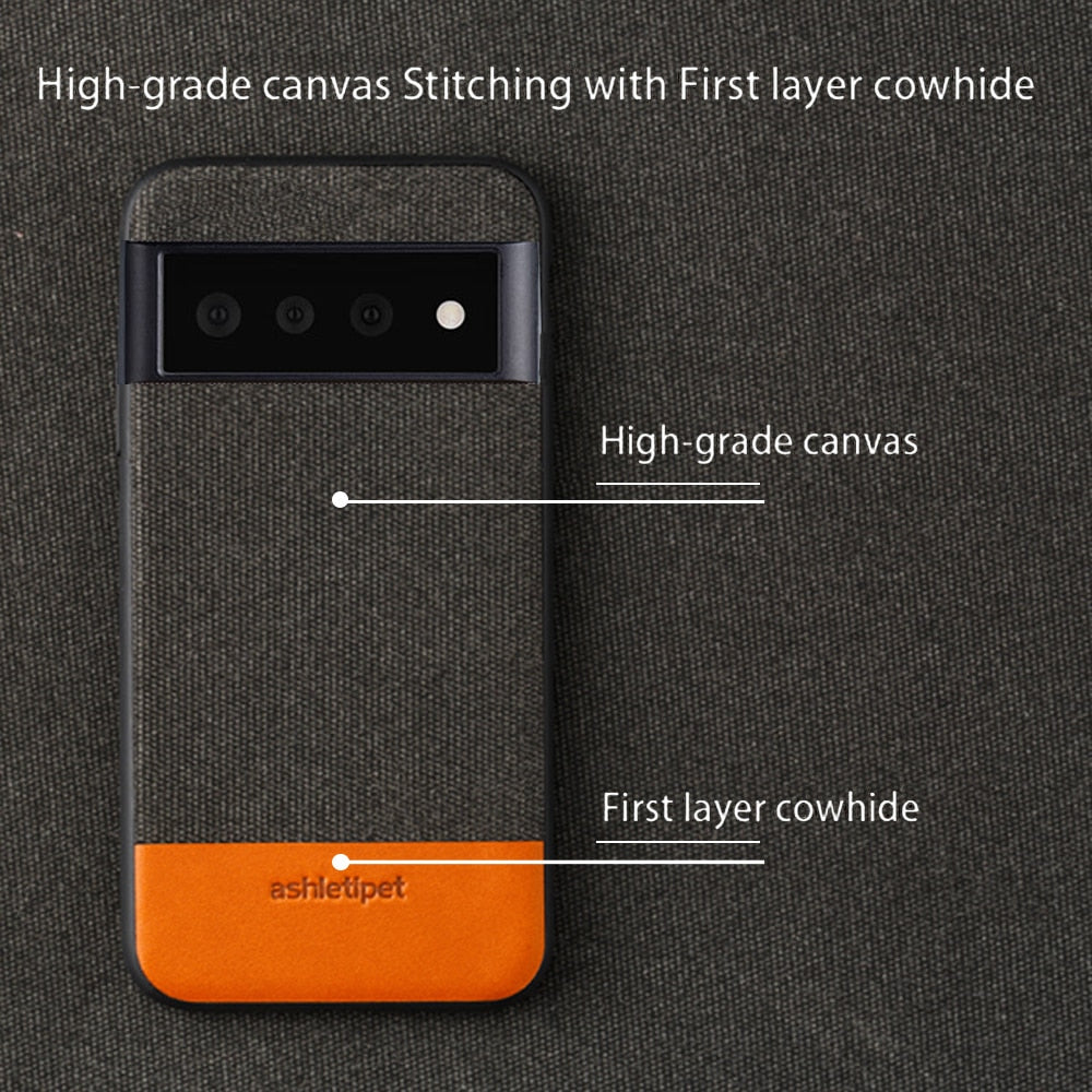 Leather Magnetic Phone Case For Google Pixel 7 Pro