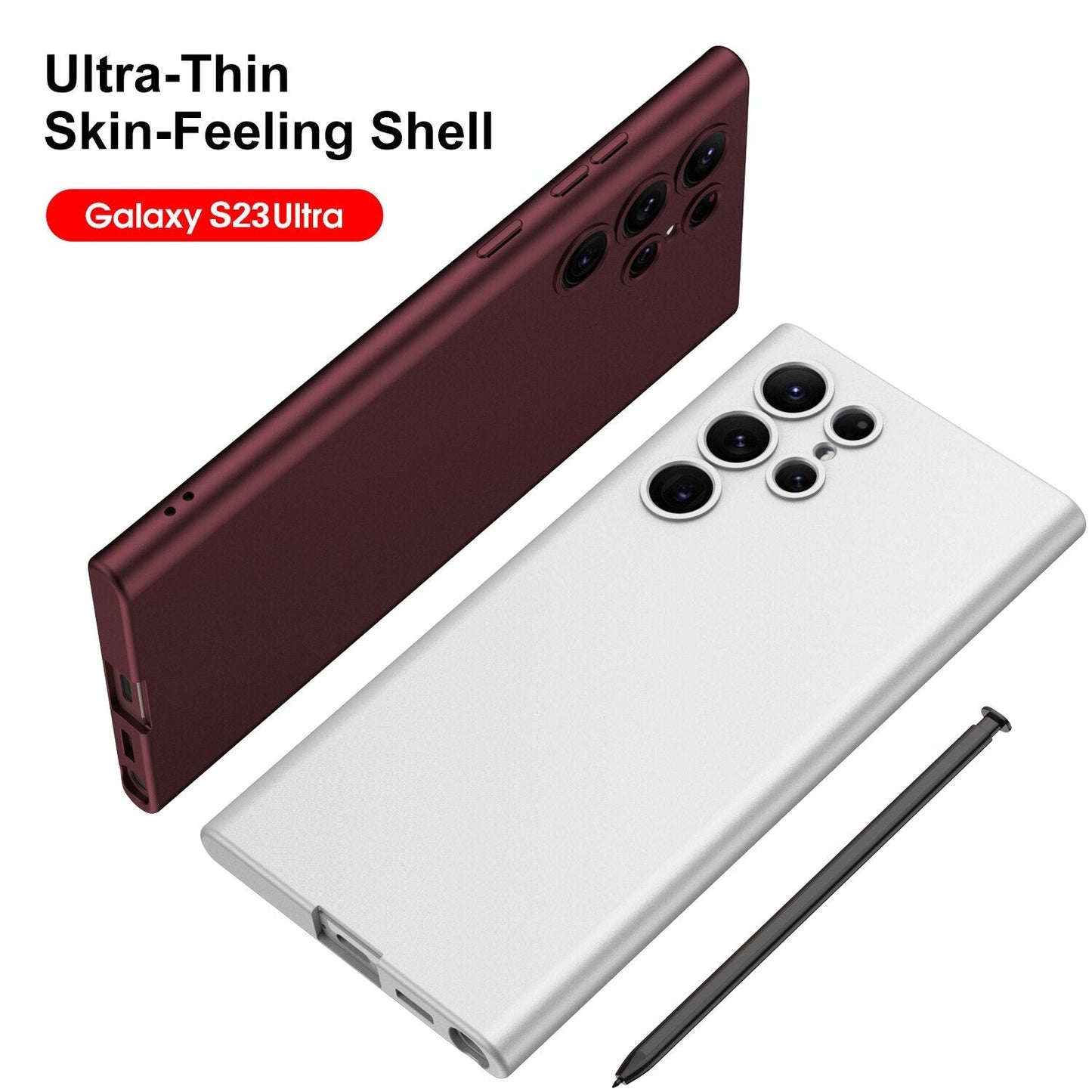 Shockproof Matte Soft Case For Samsung Galaxy S23 Series - casetiphone