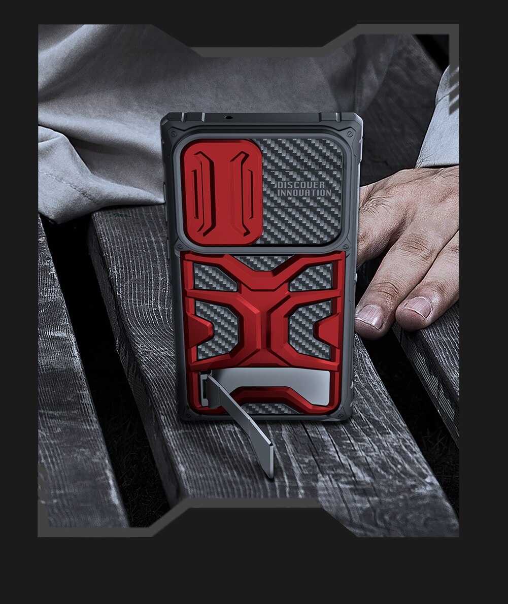 Shock-Resistant Slide Camera Case for Samsung S23 Ultra - casetiphone