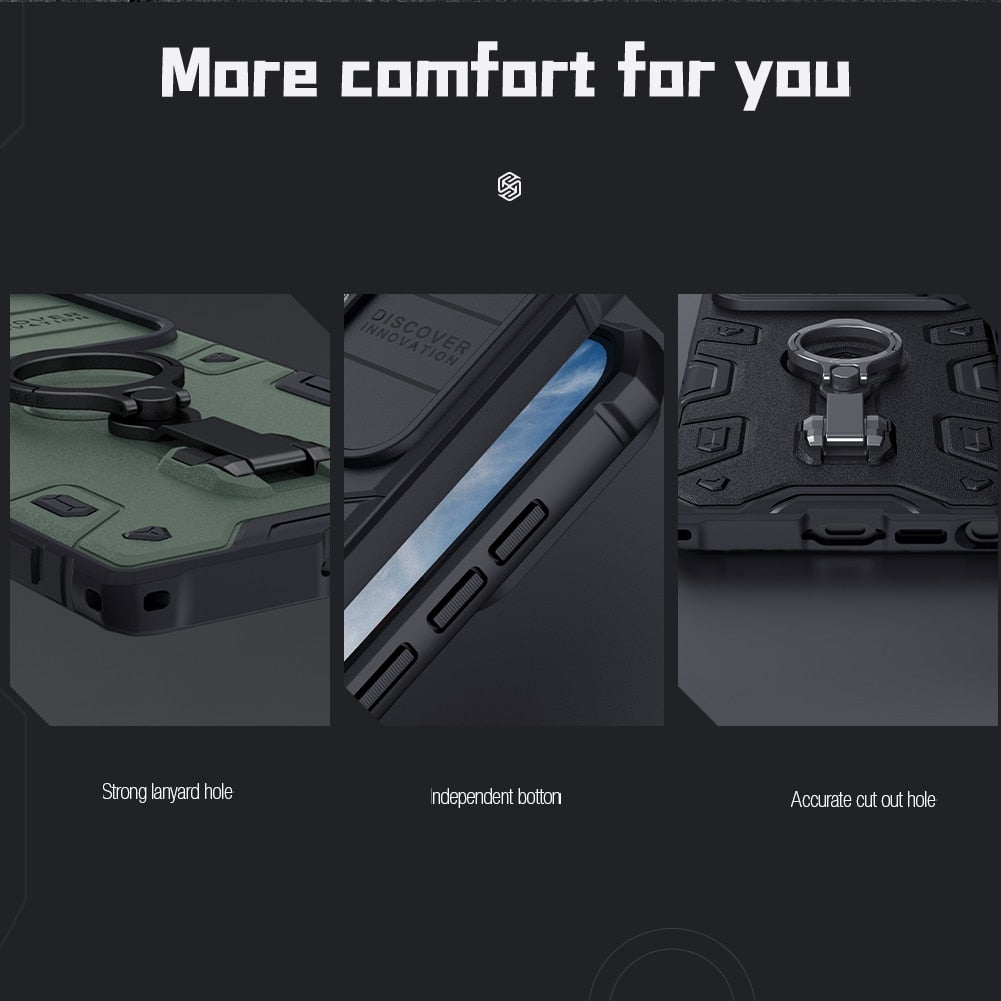 Armor Pro Slide Camera Protection Back Case For Samsung Galaxy S23 Ultra - casetiphone