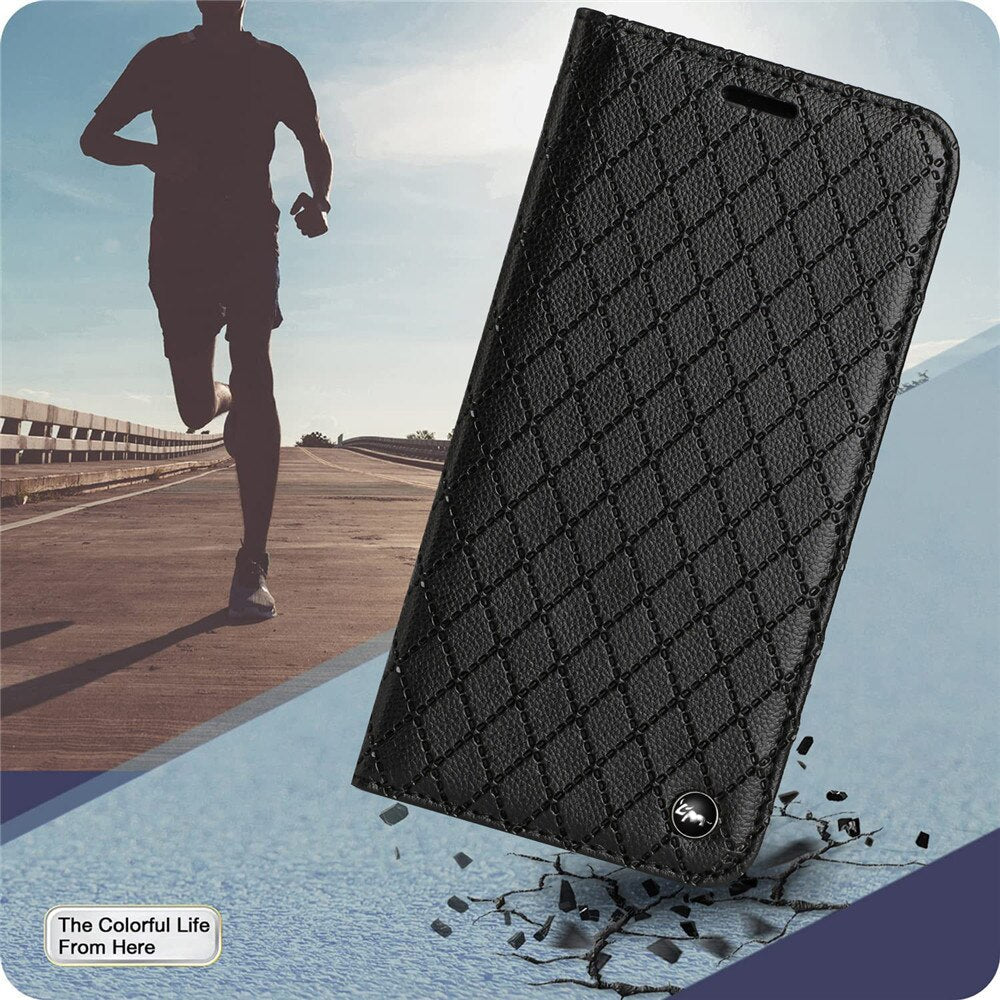 Luxury Leather Wallet Case for Samsung Galaxy S23 Series - casetiphone