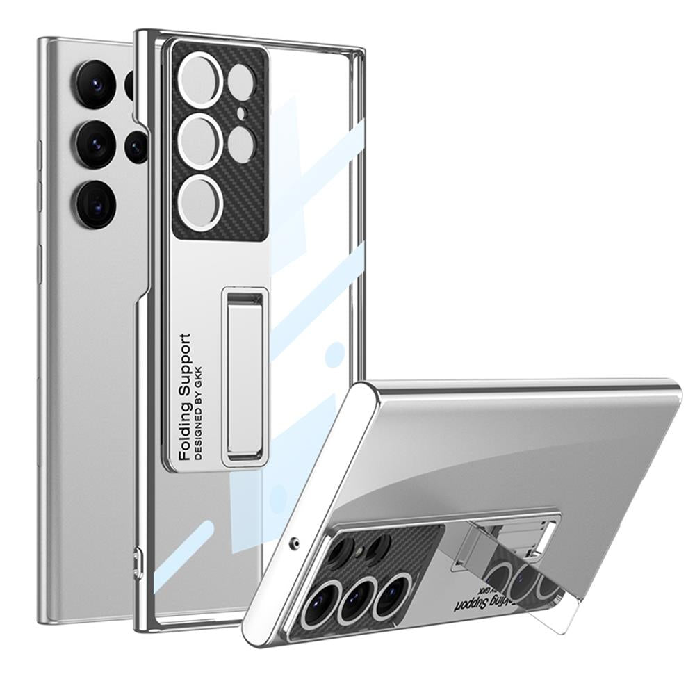 Transparent Shockproof case with Bracket Holder For Samsung Galaxy S23 Series - casetiphone