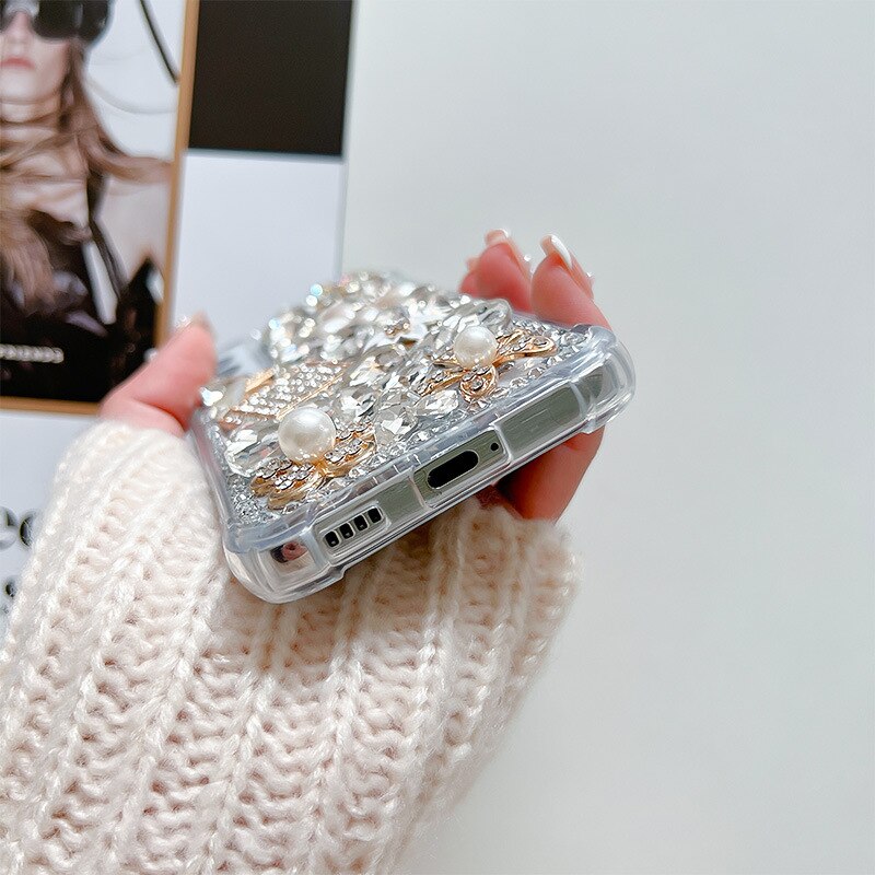 Luxury Diamond Phone Case For Samsung Galaxy S22 Series - casetiphone