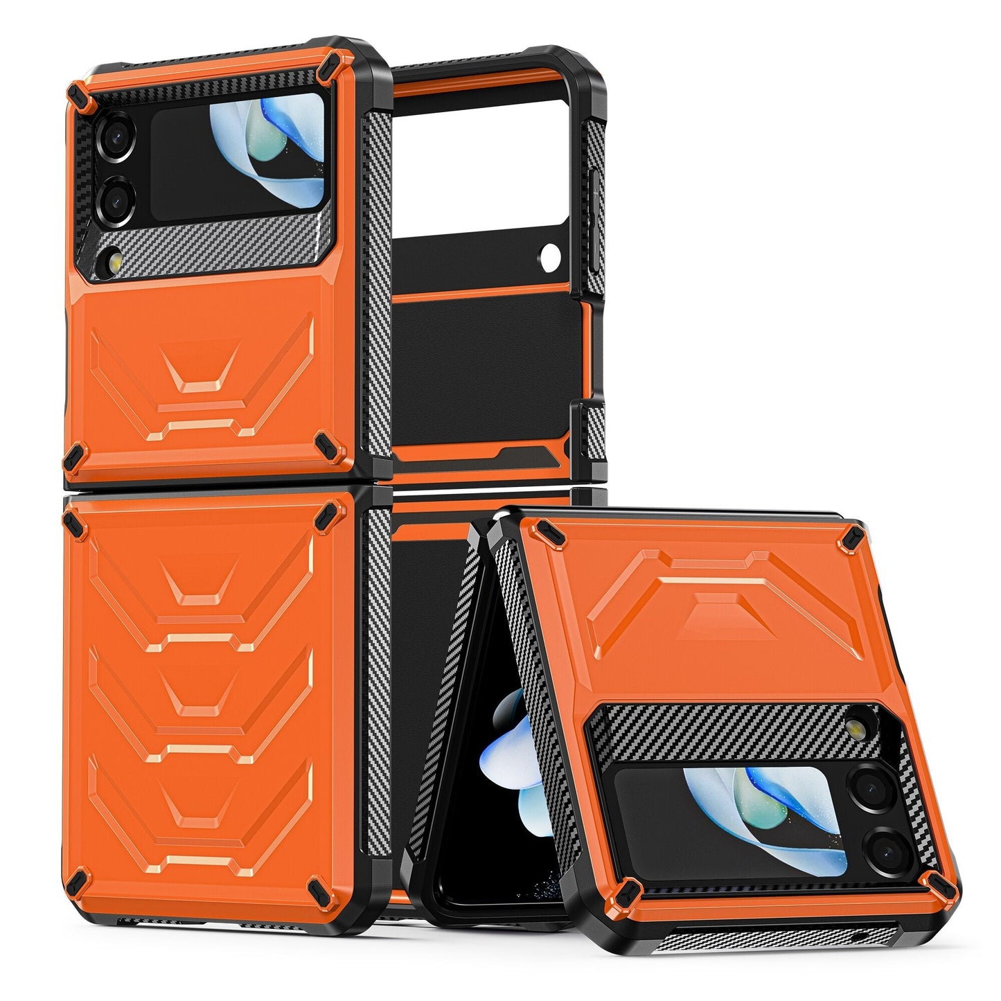 Shockproof Armor Case For Samsung Galaxy Z Flip 4 - casetiphone