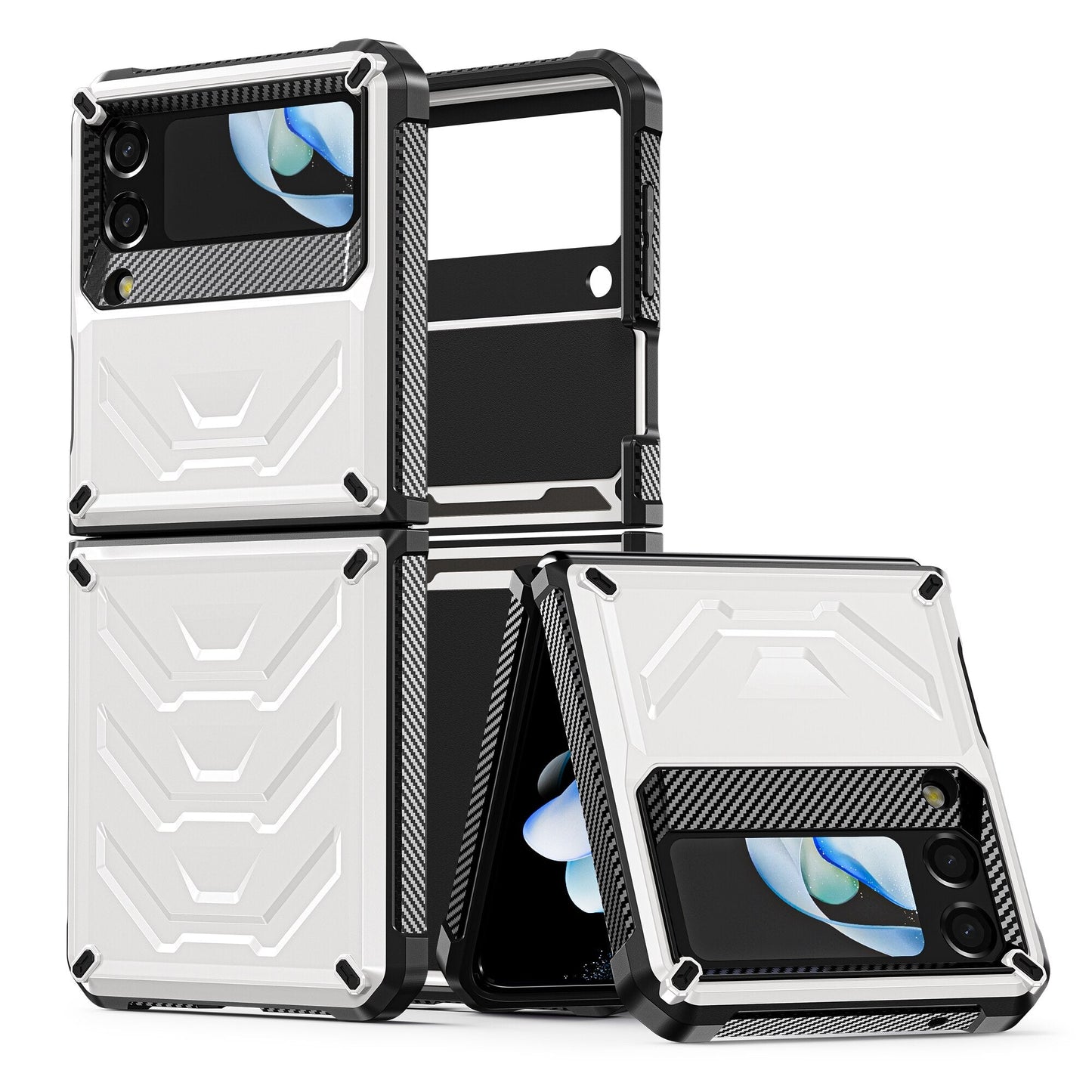 Shockproof Armor Case For Samsung Galaxy Z Flip 4 - casetiphone