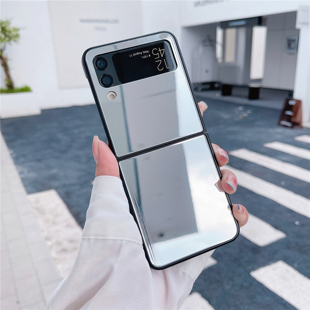 Luxury Mirror Case For Samsung Galaxy Z Flip 3 - casetiphone