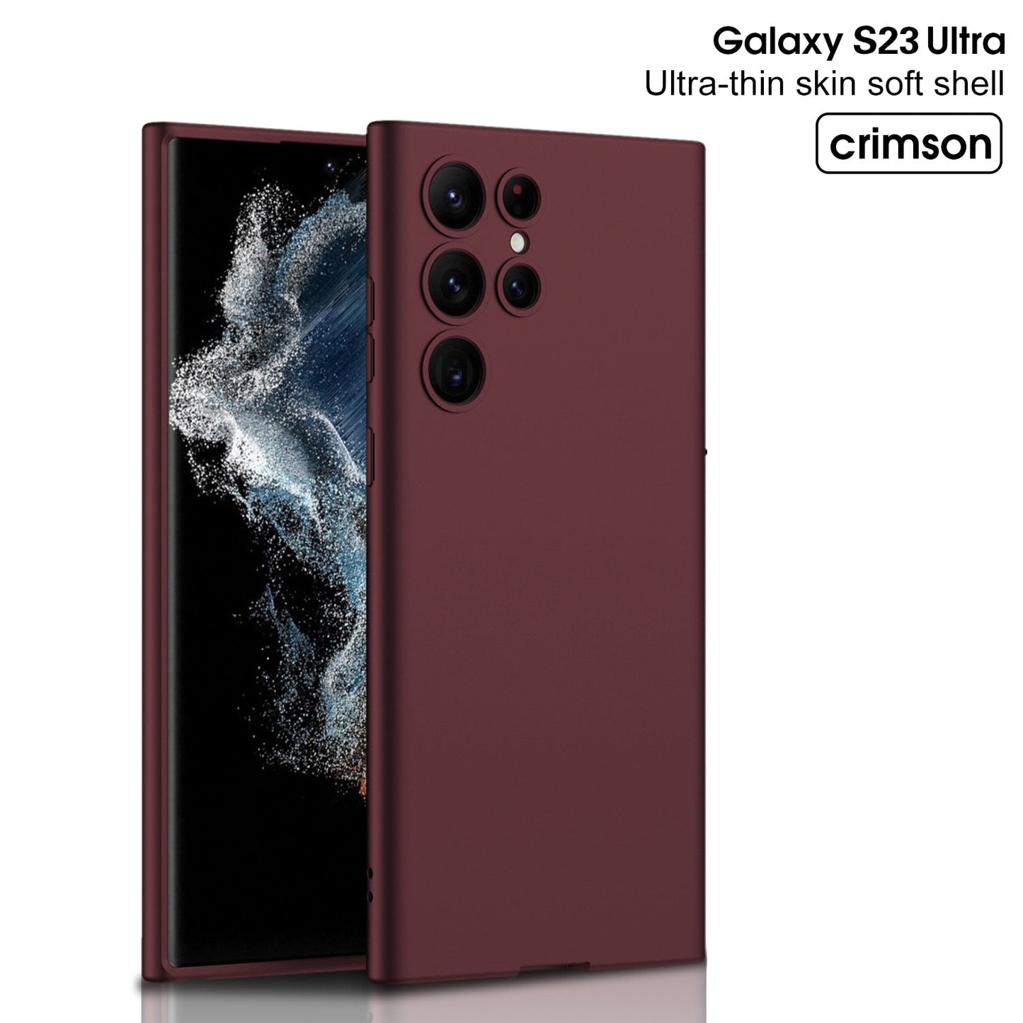 Shockproof Matte Soft Case For Samsung Galaxy S23 Series - casetiphone