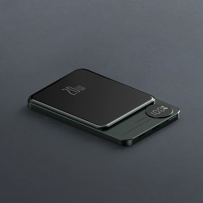 Mini Slim Magsafe Powerbank Magnetic Wireless - casetiphone