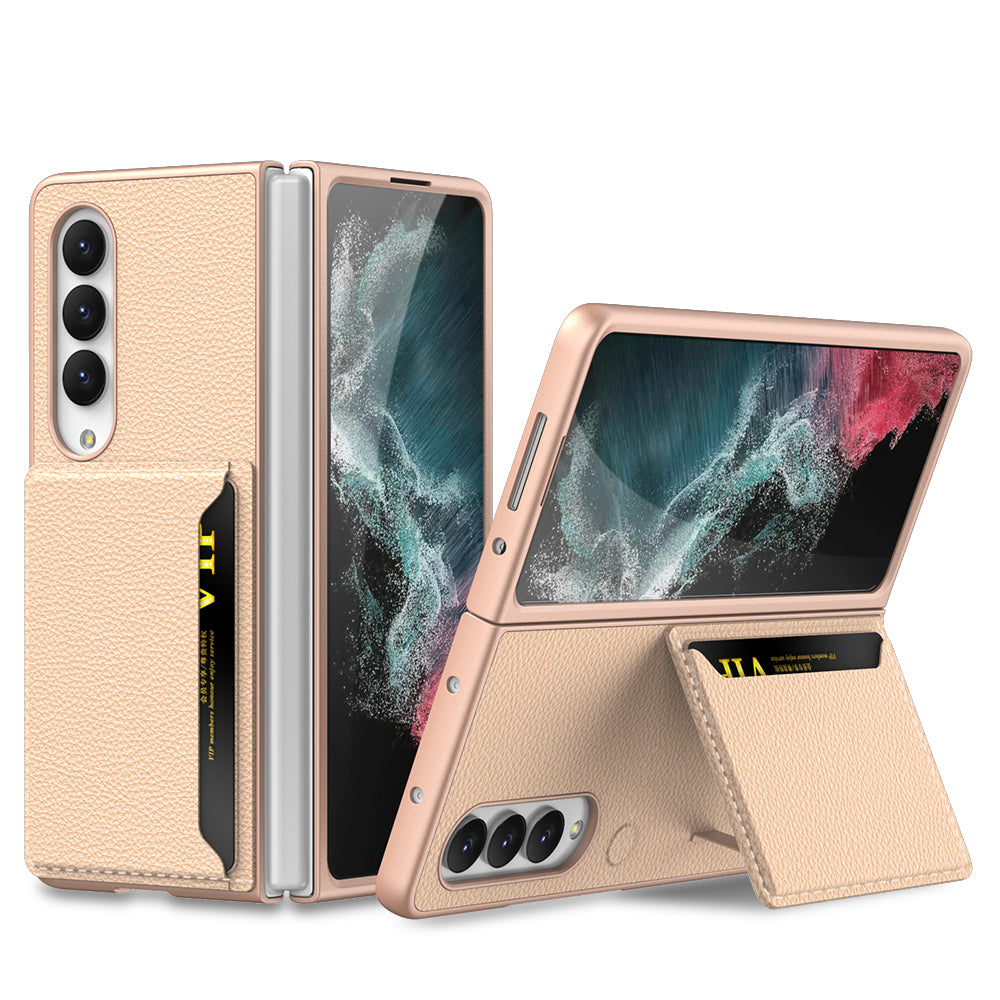 Samsung Z Fold4 5G Leather Cardholder Case - casetiphone