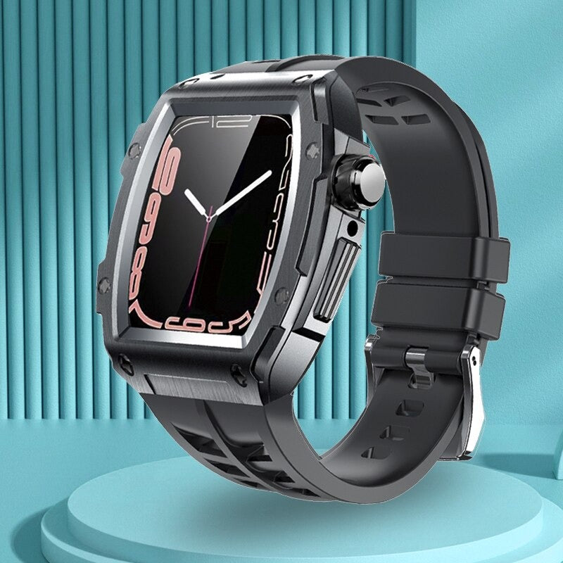 Luxury Metal Apple Watch Band & Case - casetiphone