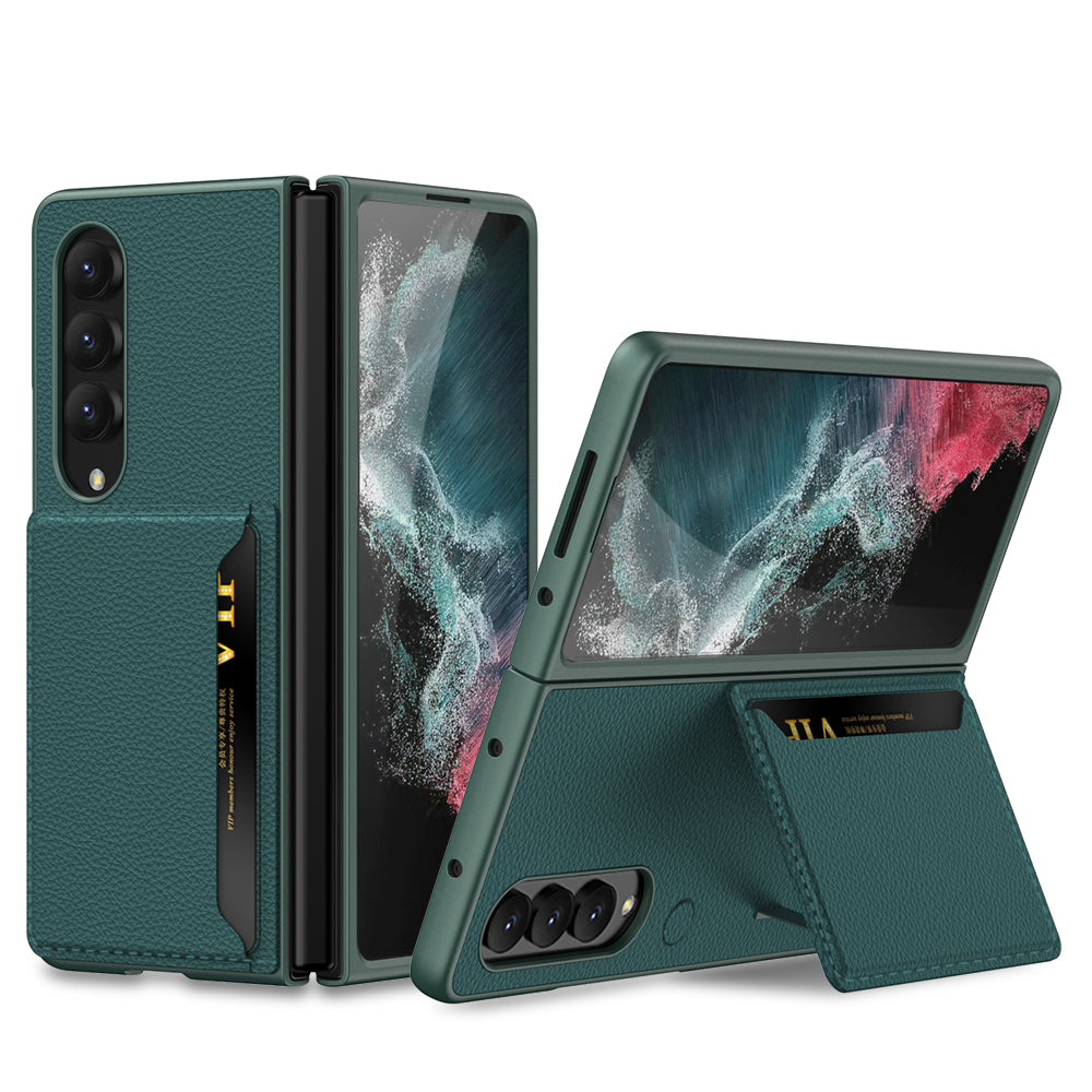 Samsung Z Fold4 5G Leather Cardholder Case - casetiphone