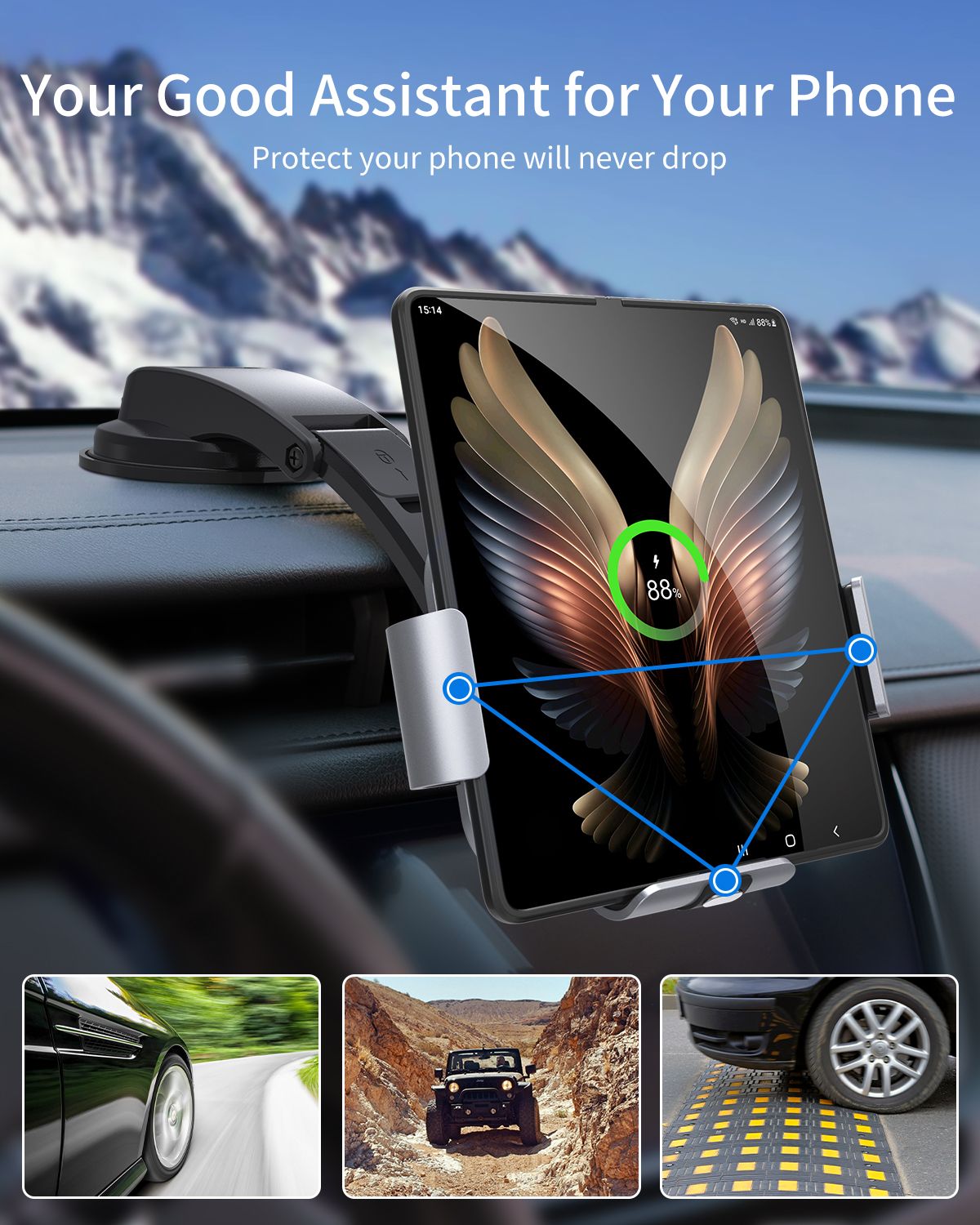 Luxury Dual Coil Wireless Car Charger - casetiphone
