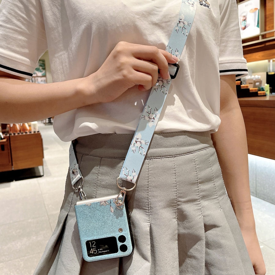 Crossbody Case For Samsung Galaxy Z Flip 3 5G - casetiphone