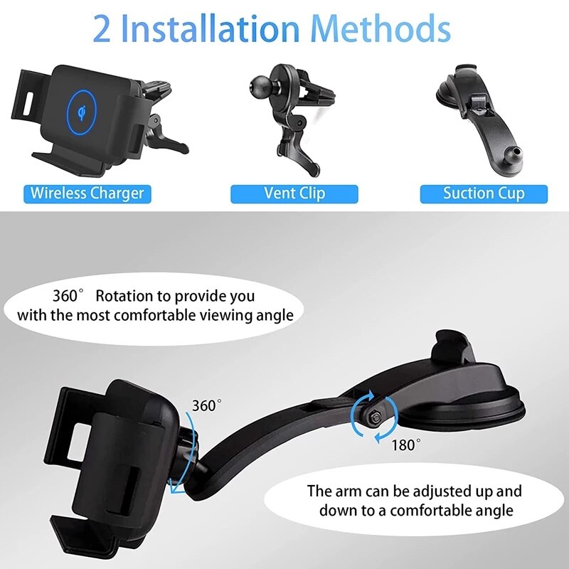 Folding -Car Wireless Chargers - casetiphone
