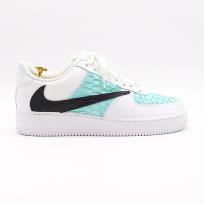 Nike Air Force 1 - Python Leather Reverse (White)