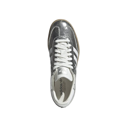 Samba OG Silver Metallic Cracked Leather