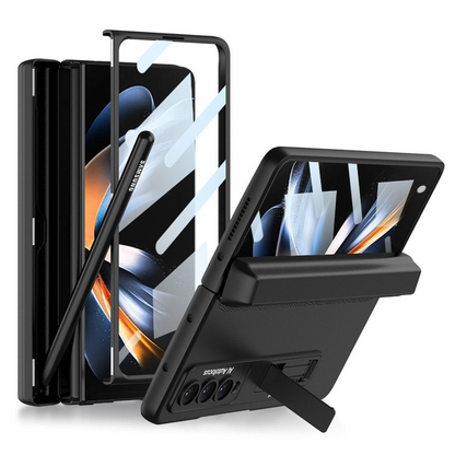 Fashion Magnetic Frame Case For Samsung Galaxy Z Fold 3 & 4 (FREE PEN GIFT) - casetiphone