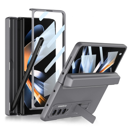 Fashion Magnetic Frame Case For Samsung Galaxy Z Fold 3 & 4 (FREE PEN GIFT) - casetiphone