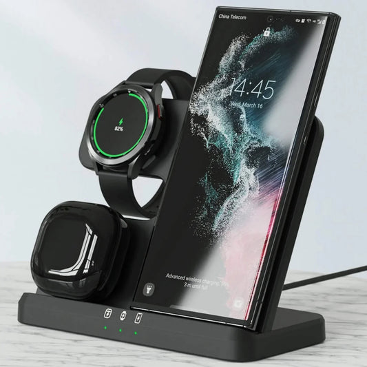 3 in 1 Wireless Charger Stand for Samsung Galaxy S23 Series - casetiphone