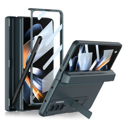 Fashion Magnetic Frame Case For Samsung Galaxy Z Fold 3 & 4 (FREE PEN GIFT) - casetiphone