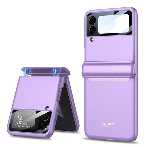 Magnetic Folding All-Inclusive Shell Case For Galaxy Z Flip 4 - casetiphone