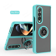 Magnet Holder Ring Armor Case For Samsung Galaxy Z Fold 4 - casetiphone