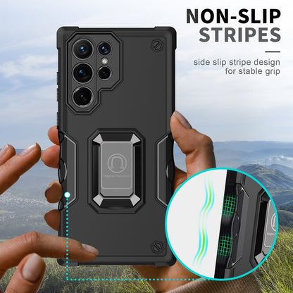 Anti-Drop Case with Ring Holder for Samsung Galaxy S23 Series - casetiphone
