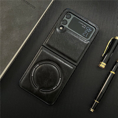 Luxury Business LeatherCase for Samsung Galaxy Z Flip - casetiphone