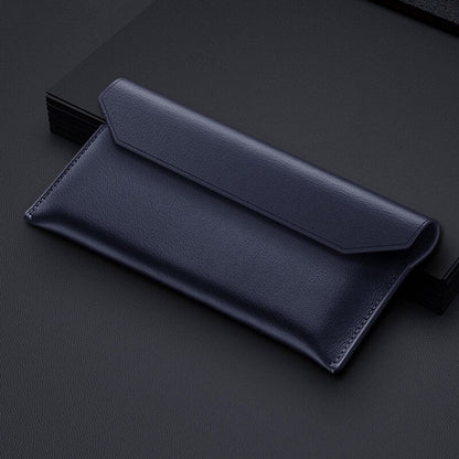 Genuine Leather Magnetic Pouch Case For Samsung Galaxy Z Fold 4 - casetiphone