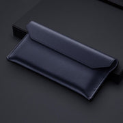 Genuine Leather Magnetic Pouch Case For Samsung Galaxy Z Fold 4 - casetiphone