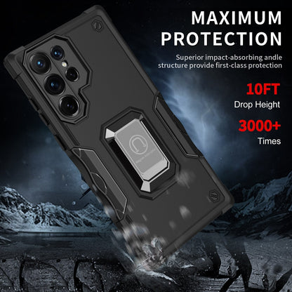 Anti-Drop Case with Ring Holder for Samsung Galaxy S23 Series - casetiphone