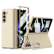 Ultra Thin Leather Case with Bracket For Samsung Galaxy Z Fold 5