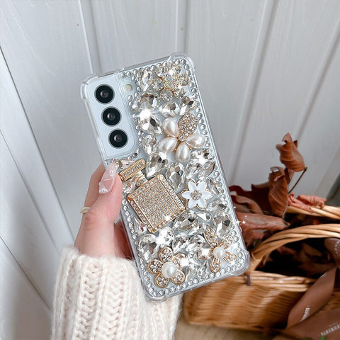 Luxury Diamond Phone Case For Samsung Galaxy S22 Series - casetiphone