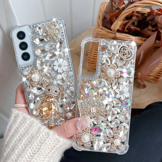 Luxury Diamond Phone Case For Samsung Galaxy S22 Series - casetiphone