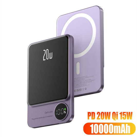 Mini Slim Magsafe Powerbank Magnetic Wireless - casetiphone