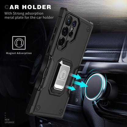 Anti-Drop Case with Ring Holder for Samsung Galaxy S23 Series - casetiphone