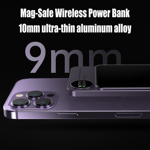 Mini Slim Magsafe Powerbank Magnetic Wireless - casetiphone