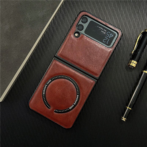 Luxury Business LeatherCase for Samsung Galaxy Z Flip - casetiphone