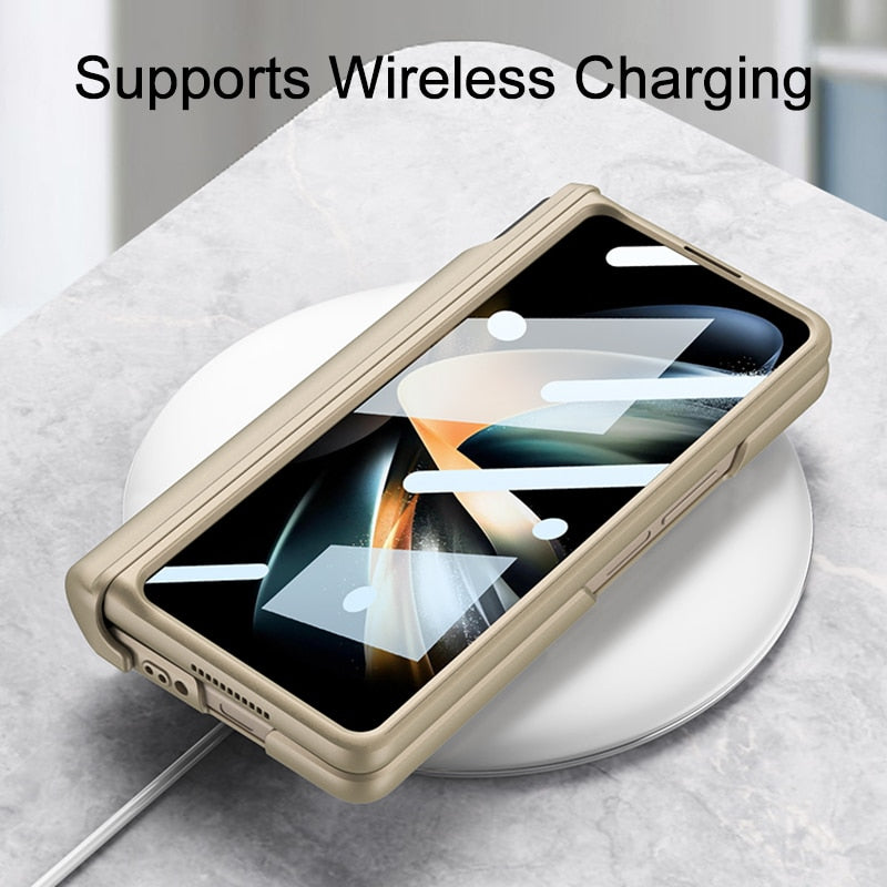 Magnetic Armor All-included Case For Samsung Galaxy Z Fold 4 - casetiphone