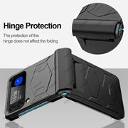 Hinge Full Protect Armor Hard Plastic PC Cover Z Flip4 Flip3 - casetiphone