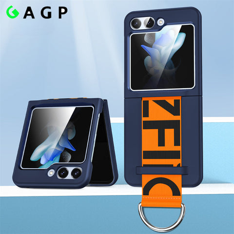 Luxury Fashion Color Finger Ring Case For Samsung Galaxy Z Flip 5