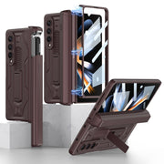 All-included Pen Case With Back Screen Glass Cover For Galaxy Z Fold 4 - casetiphone
